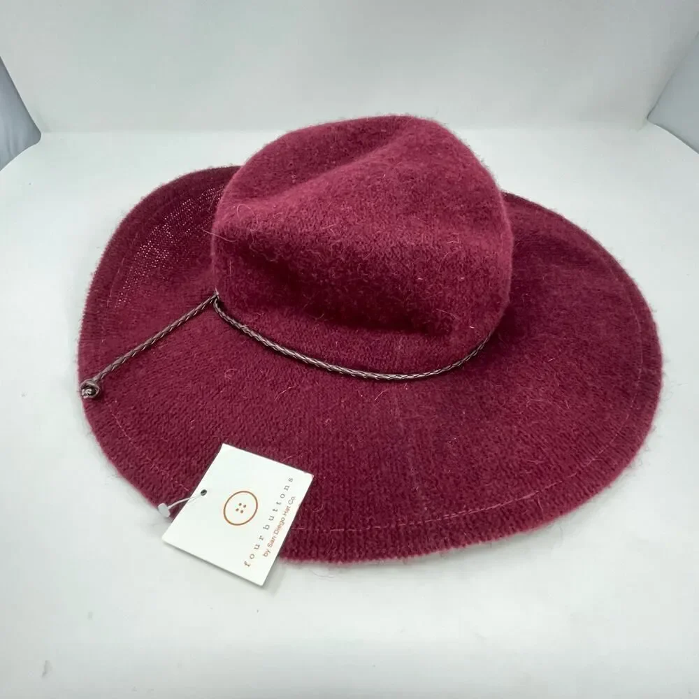 San Diego Hat Company Fedora Knit Hat One Size
